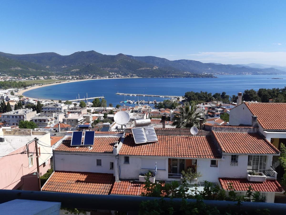 Iraklitsa Bay View Apartment Nea Iraklitsa Bagian luar foto