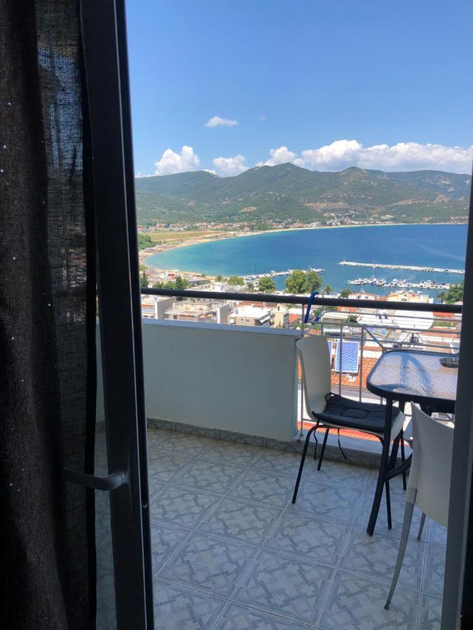 Iraklitsa Bay View Apartment Nea Iraklitsa Bagian luar foto